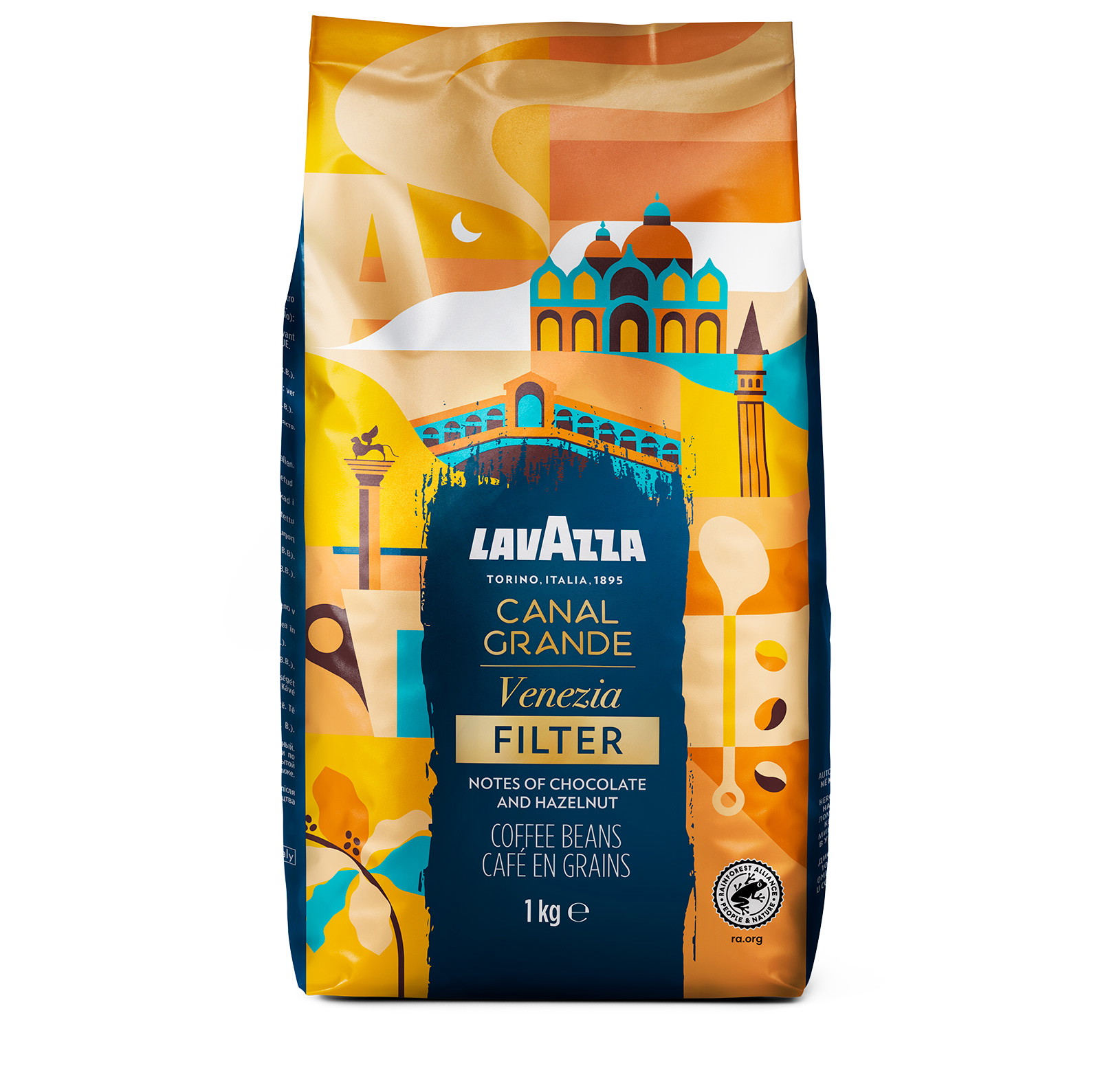 Lavazza Canal Grande kaffebÃ¸nner 1000g