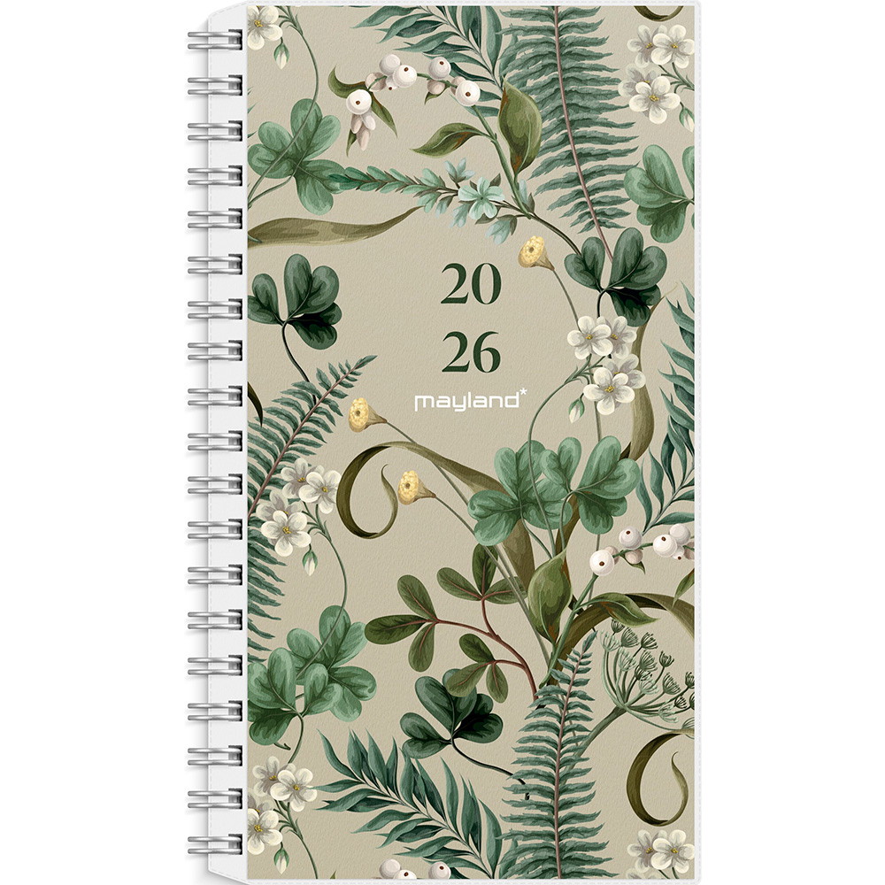 Mayland 2026 26088100 week planner 8x10,5cm m/4 illu