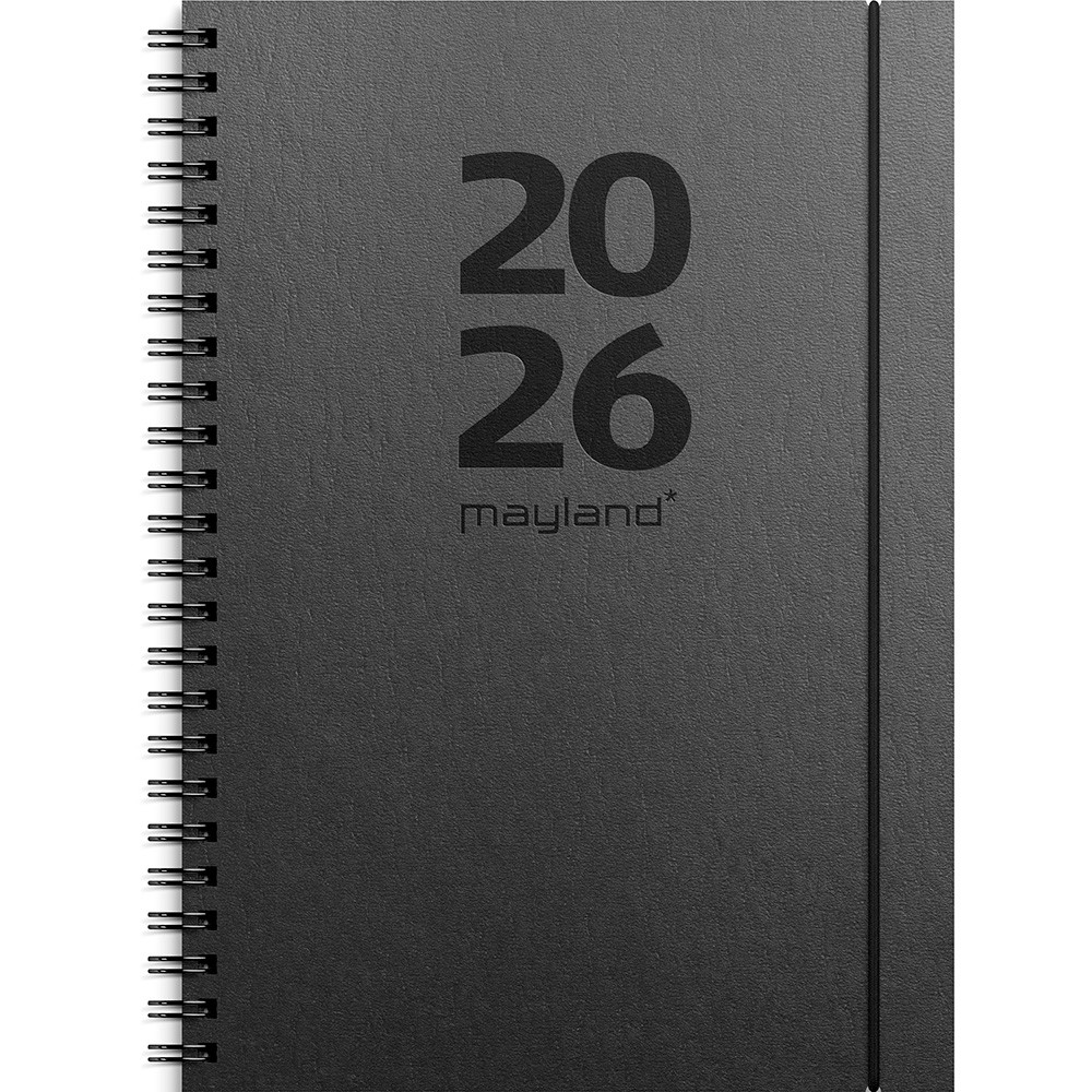 Mayland 2026 26200700 ugekalender A5 sort