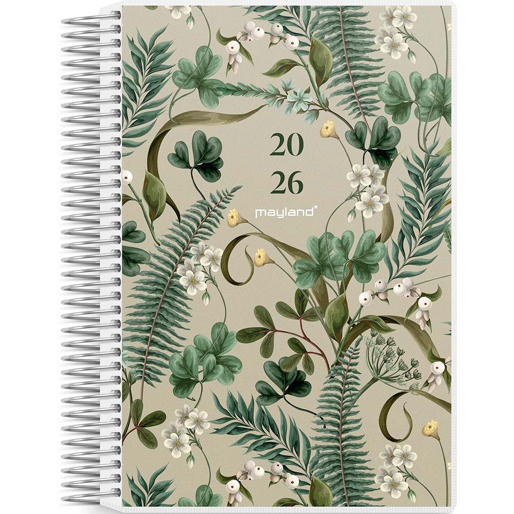 Mayland 2026 26209000 spiralkalender 17,8x14cm m/4 illu
