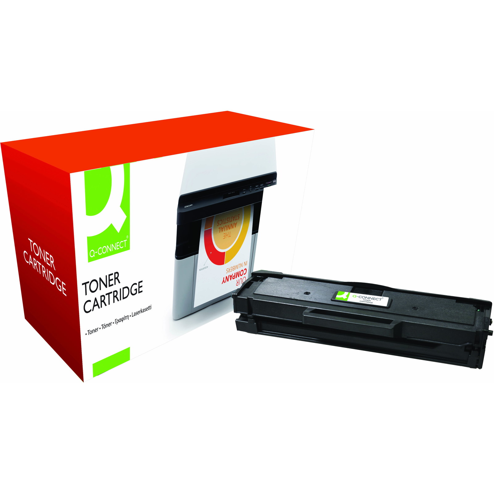 Q-connect MLT-D101S sort lasertoner, 1.500 sider