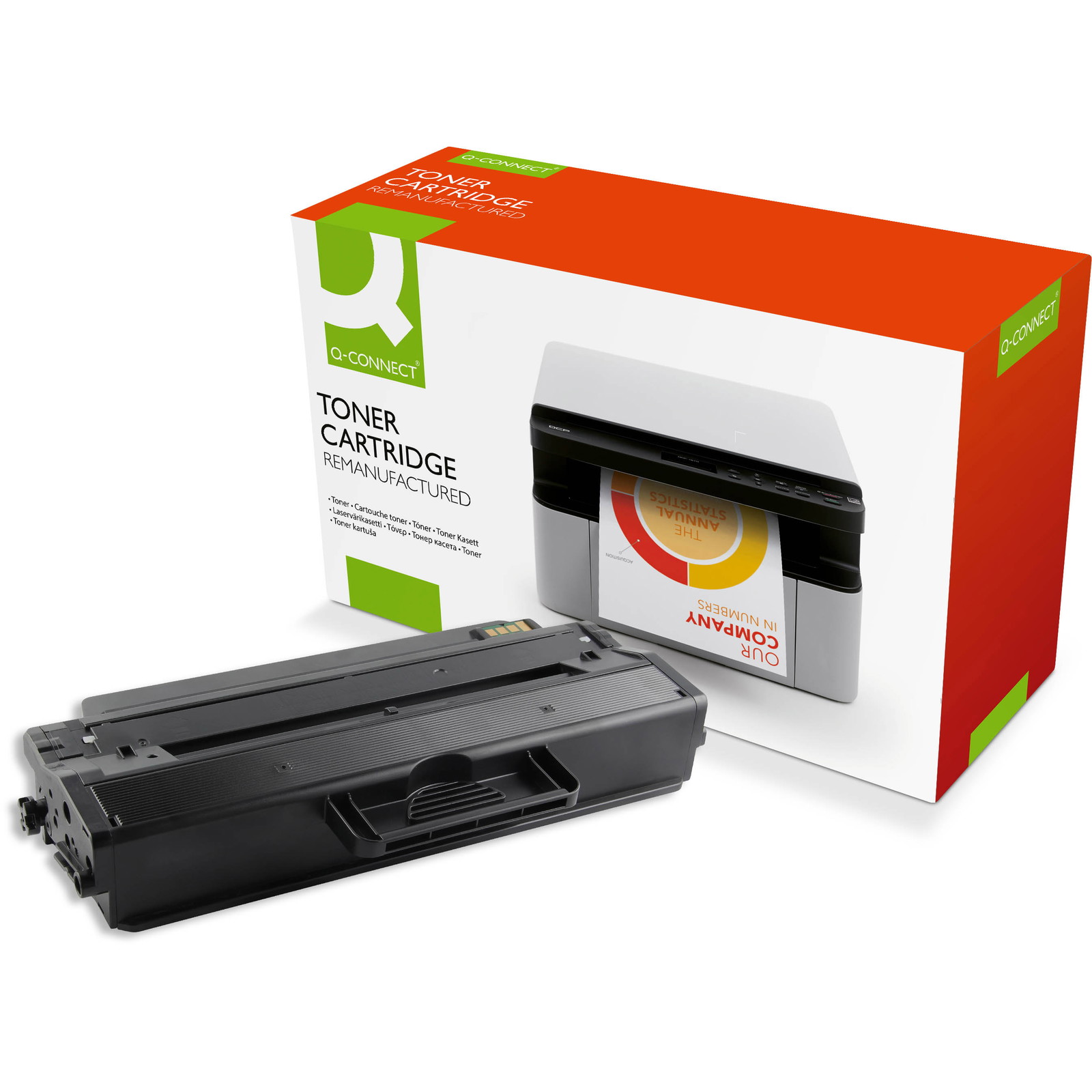 Q-connect MLT-D103L sort lasertoner, 2.500 sider