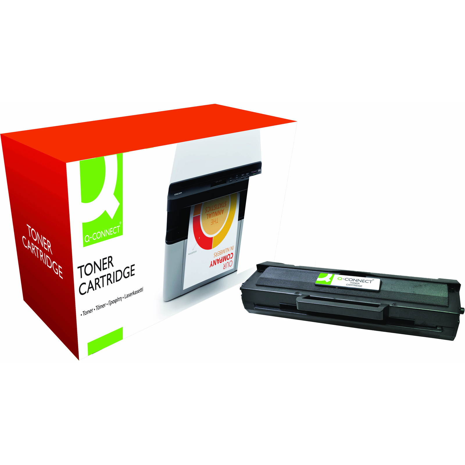 Q-connect MLT-D1042 sort lasertoner, 1.500 sider