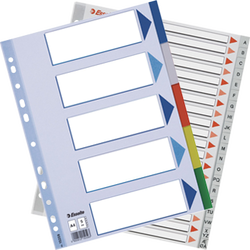 registre og faneblade
