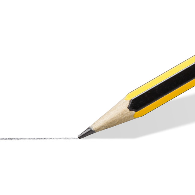 Staedtler Noris 122 HB-blyant med viskelæder 12stk