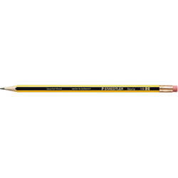 Staedtler Noris 122 HB-blyant med viskelæder 12stk