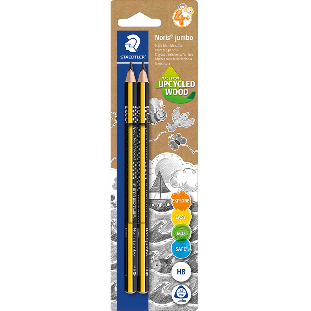 Staedtler Noris 119 HB jumbo blyantsæt