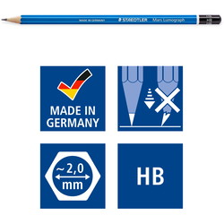 Staedtler Mars-lumograph 100-HB blyant