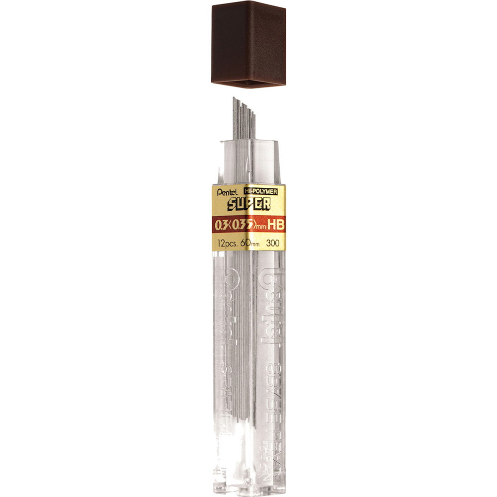 Pentel Hi-Polymer stifter HB 0,3mm