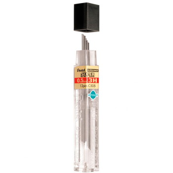 Pentel stifter 3H med 0,5 mm mine