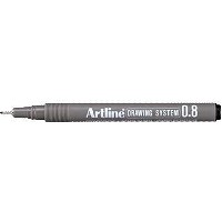 Artline Tech Drawing 238 pen med 0,8 mm stregbredde i farven sort