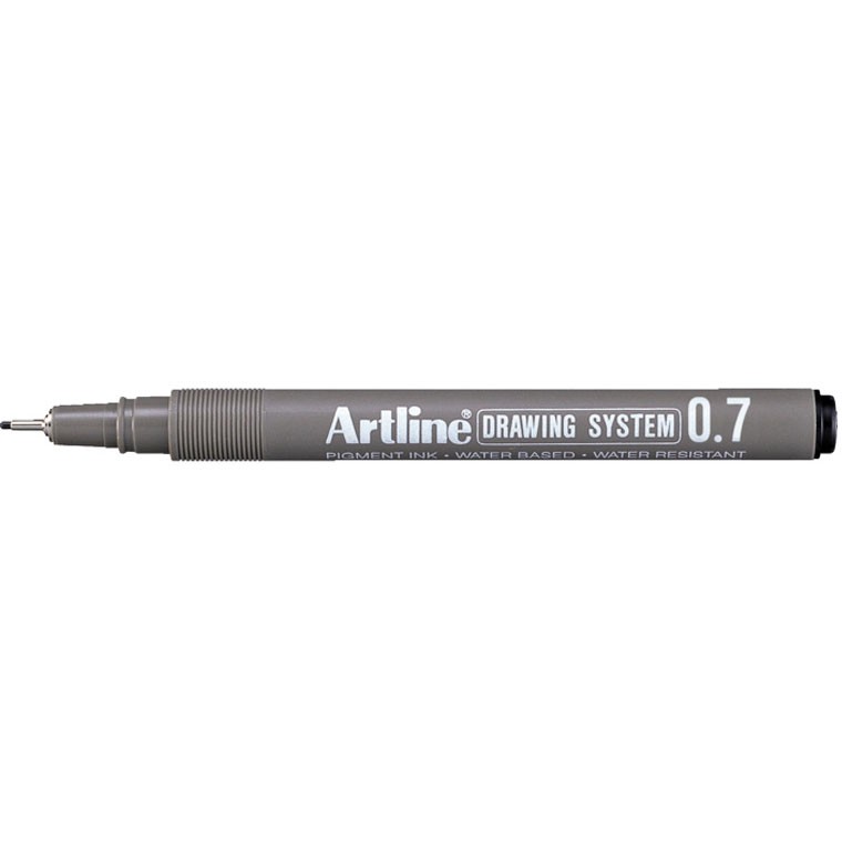 Artline Tech Drawing 237 pen med 0,7 mm stregbredde i farven sort