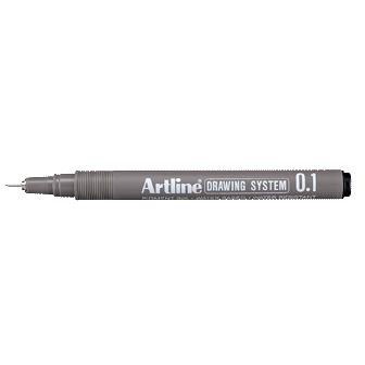 Artline Tech Drawing 231 pen med 0,1 mm stregbredde i farven sort
