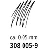 Staedtler Pigment Liner 308  fineliner 0,05mm sort