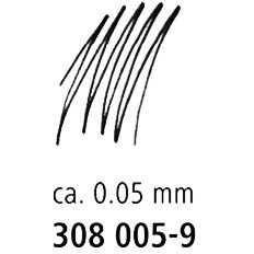 Staedtler Pigment Liner 308  fineliner 0,05mm sort