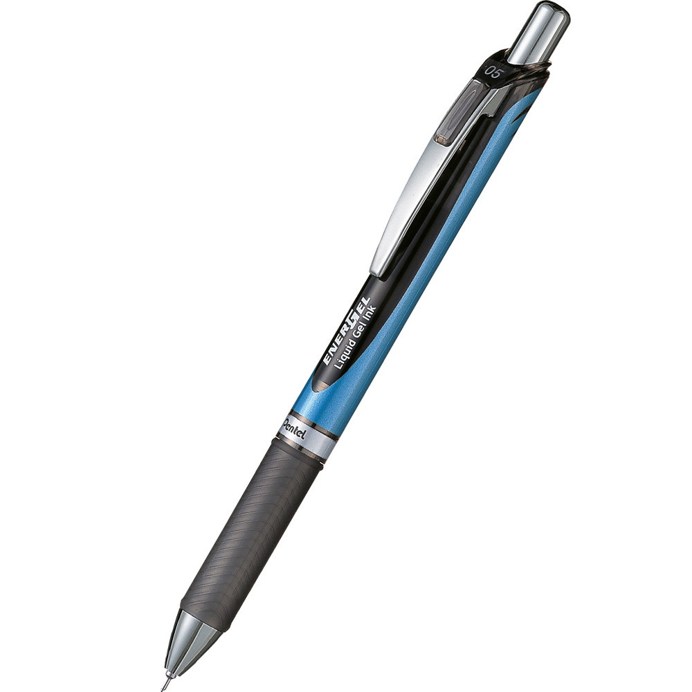 12 x Pentel EnerGel BLN75 pen 0,5mm sort