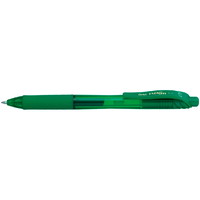 Pentel 107 EnerGel X pen med 0,7 mm spids i farven grøn