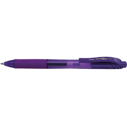 Pentel 107 EnerGel X pen med 0,7 mm spids i farven lilla