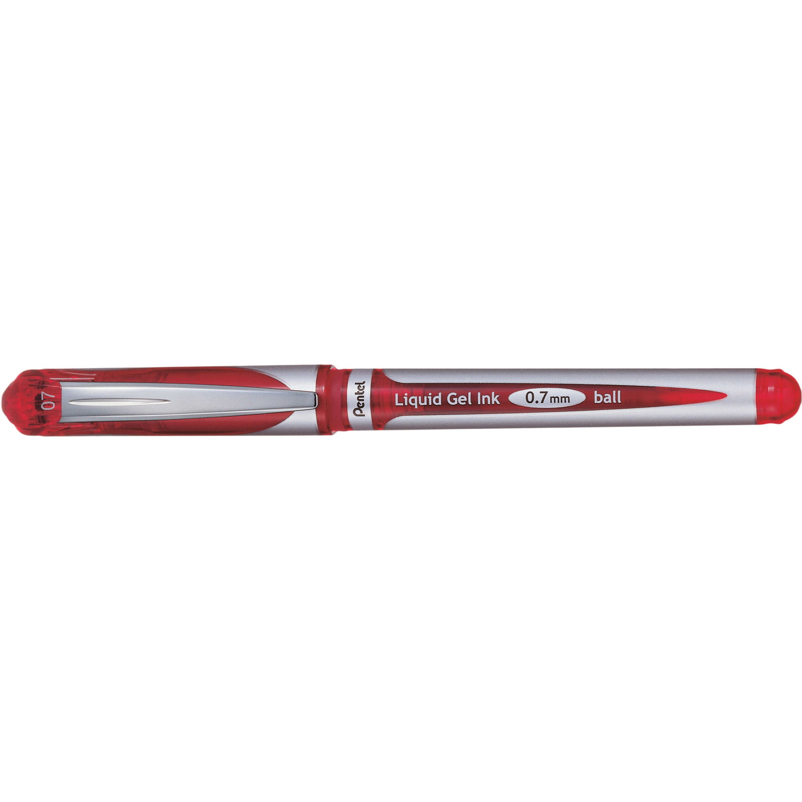Pentel BL57 EnerGel pen i skrivefarven rød