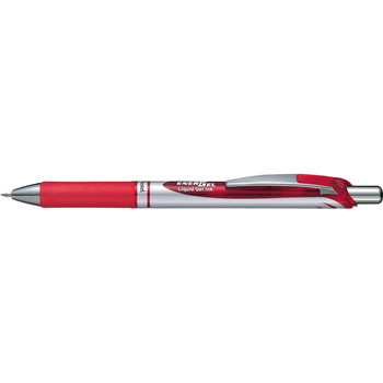 Pentel BL77 EnerGel pen med 0,7 mm spids i skrivefarven rød
