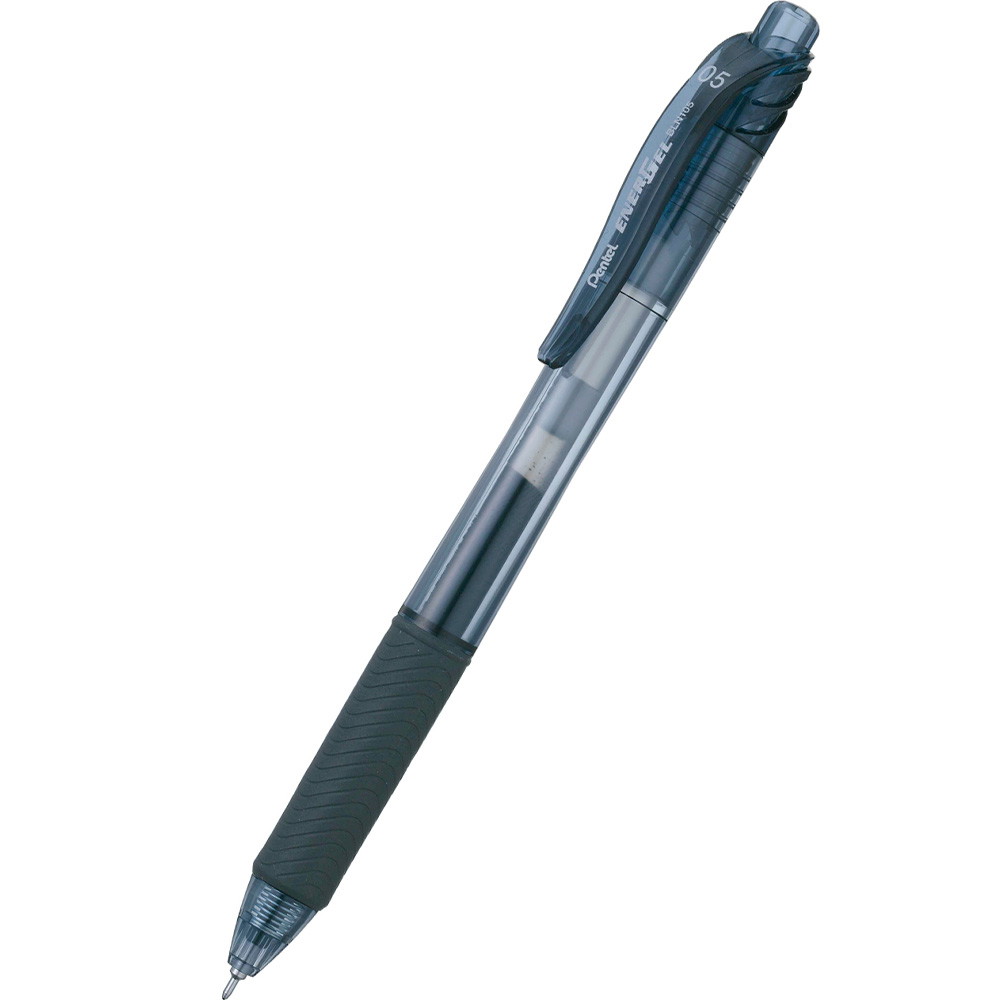 12 x Pentel EnerGel X BLN105 kuglepen 0,5mm sort