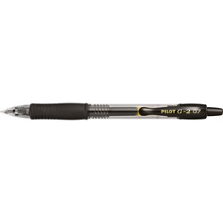 Pilot G2 gelpen med 0,7 mm spids i skrivefarven sort