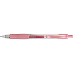 Pilot G2 gelpen med 0,7 mm spids i skrivefarven rosa