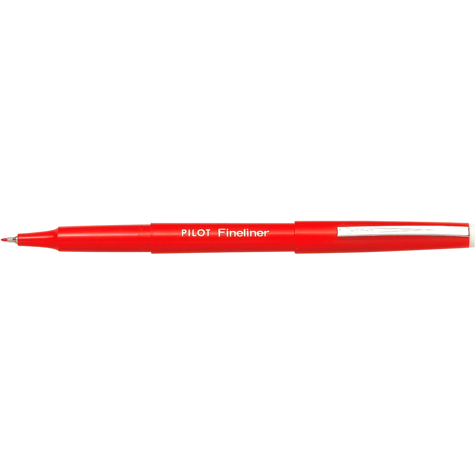 Fineliner Pilot rød Sp 1,2 / Sb 0,4 mm