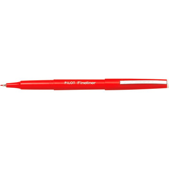 Fineliner Pilot rød Sp 1,2 / Sb 0,4 mm