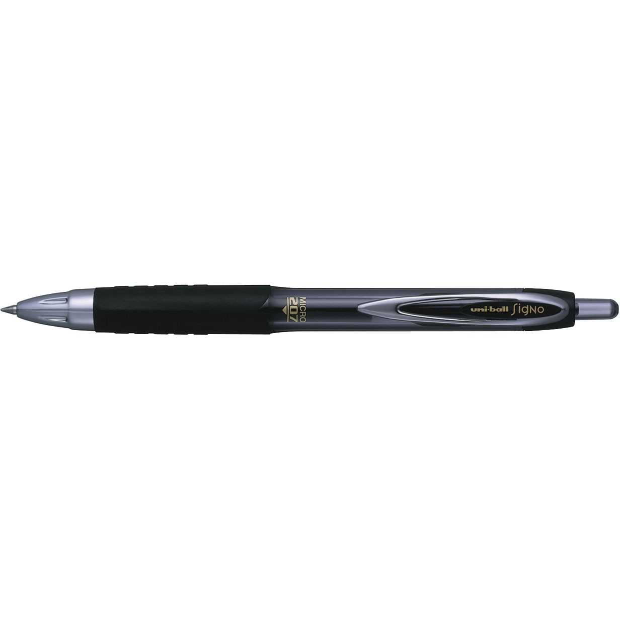Uni-ball Signo 207 pen med 0,3 mm stregbredde i farven sort