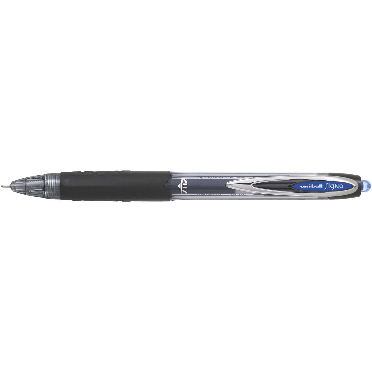 Uni-ball Signo 207 needlepoint pen med 0,4 mm skrivebredde i farven blå