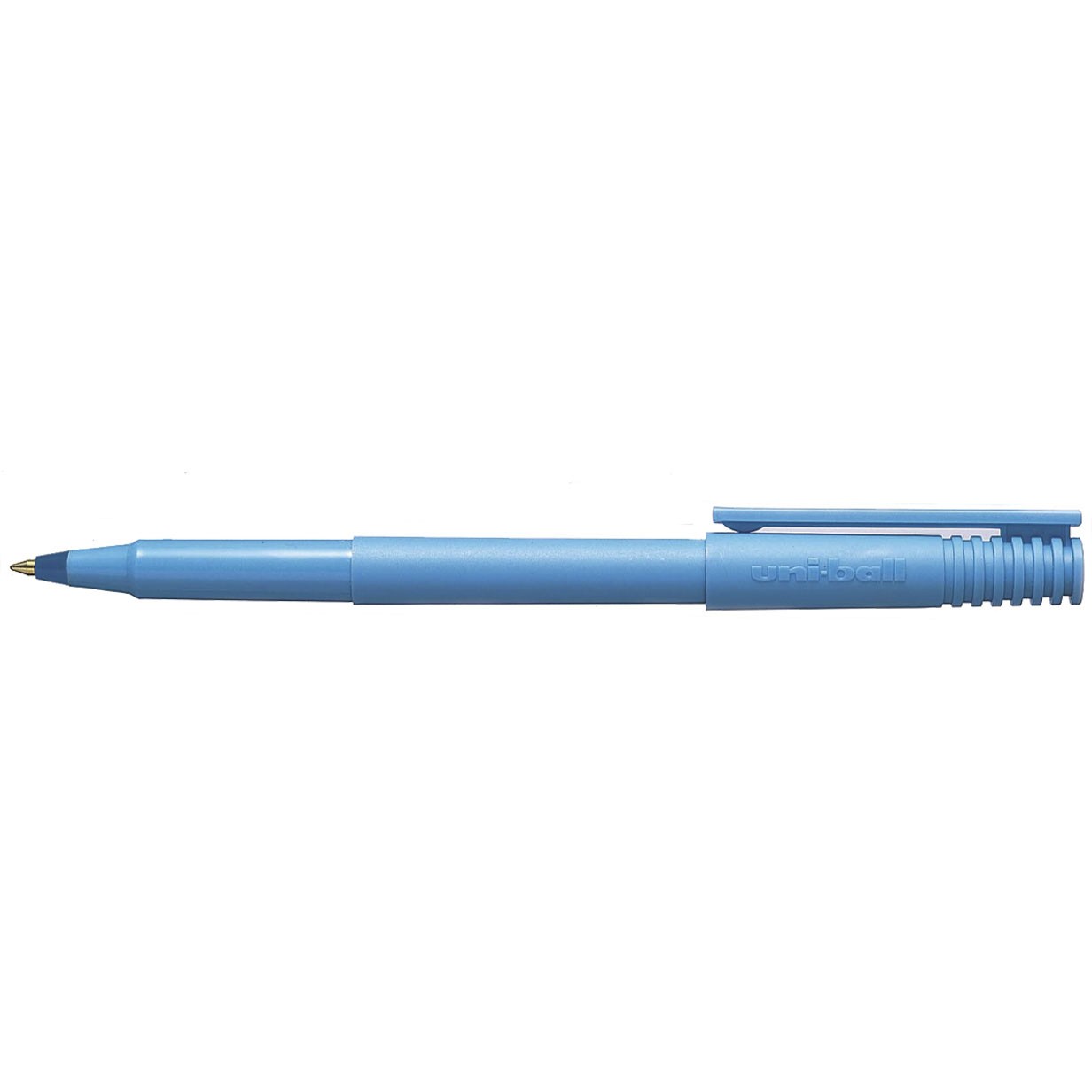 Uni-ball UB100 pen med 0,3 mm stregbredde i farven blå