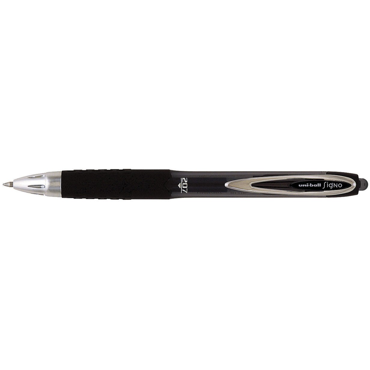 Uni-ball Signo 207 pen med 0,4 mm stregbredde i farven sort