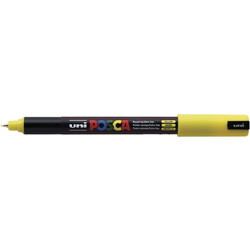 Uni Posca 1MR marker 0,7mm gul