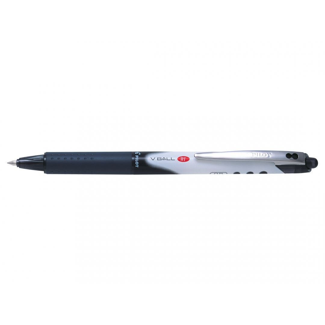 Pilot V Ball RT pen med 0,5 mm spids i farven sort