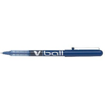 Pilot V Ball pen med 0,5 mm spids i farven blå