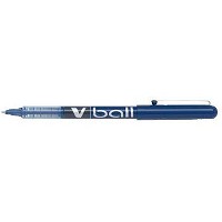 Pilot V Ball pen med 0,5 mm spids i farven blå