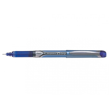 Pilot Hi-Techpoint V5 GRIP pen med 0,5 mm spids i farven blå