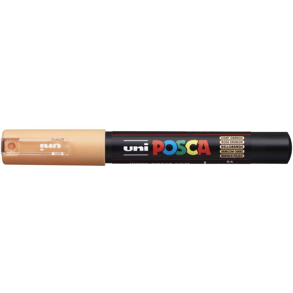 Uni Posca 1MC paintmarker med ekstra smal spids på 1 mm i farven nude