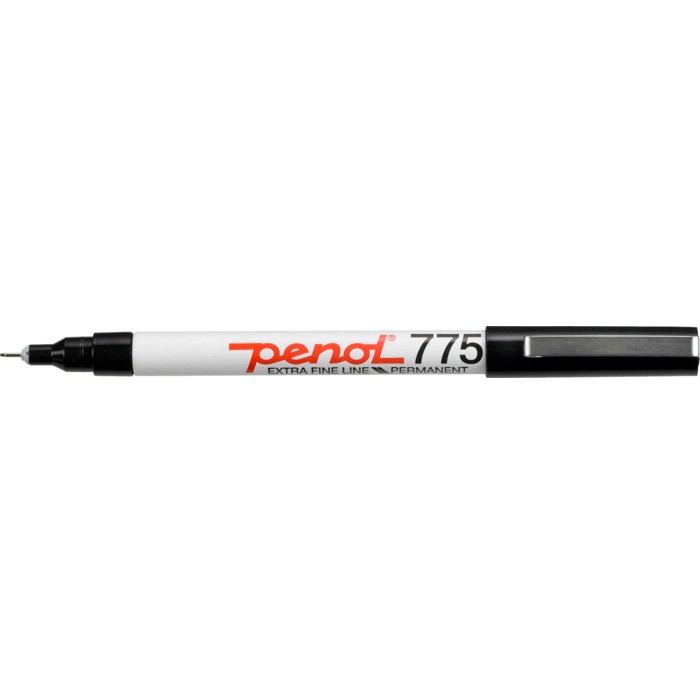 Penol 775 permanent marker 0,5mm sort