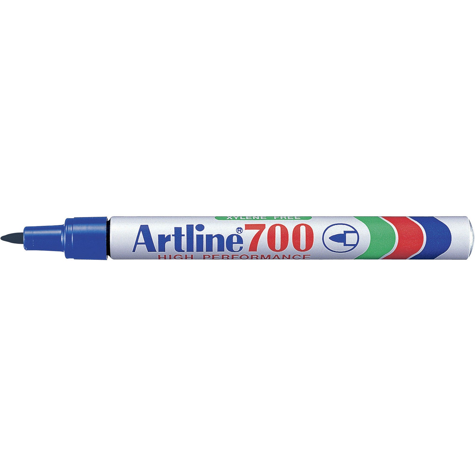 Artline 700 marker med smal 0,7 mm spids i farven blå