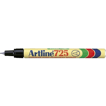 Artline 725 marker med smal 0,4 mm spids i farven sort