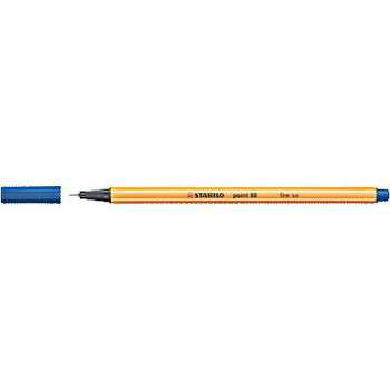 Stabilo Point 88 fiberpen blå