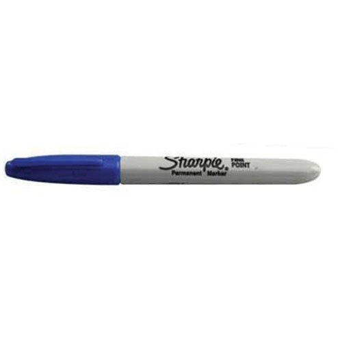 Sharpie Fine Point marker 1 mm spids blå