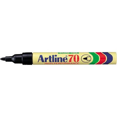 Artline 70 marker med rund 1,5 mm spids i farven sort