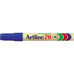Artline 70 marker med rund 1,5 mm spids i farven blå