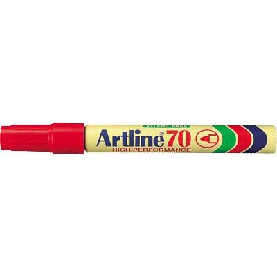 Artline 70 marker med rund 1,5 mm spids i farven rød