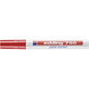 Edding 750 Paint Marker med en skrivestreg på 2 til 4 mm i farven rød