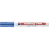 Edding 750 Paint Marker med 2 til 4 mm stregbredde og blå skrivefarve