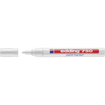 Edding 750 paintmarker 2-4mm hvid 